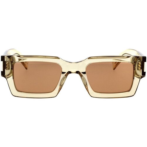 Zegarki & Biżuteria  okulary przeciwsłoneczne Yves Saint Laurent Occhiali da Sole Saint Laurent SL 572 006 Żółty