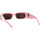 Zegarki & Biżuteria  Damskie okulary przeciwsłoneczne Balenciaga Occhiali da Sole  Dynasty BB0096S 012 Różowy