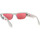 Zegarki & Biżuteria  okulary przeciwsłoneczne McQ Alexander McQueen Occhiali da Sole  AM0404S 005 Biały