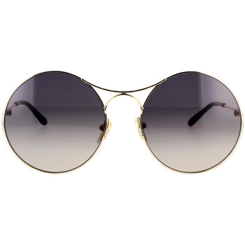 Zegarki & Biżuteria  Damskie okulary przeciwsłoneczne Chloe Occhiali da Sole Chloé CH0166S 001 Złoty
