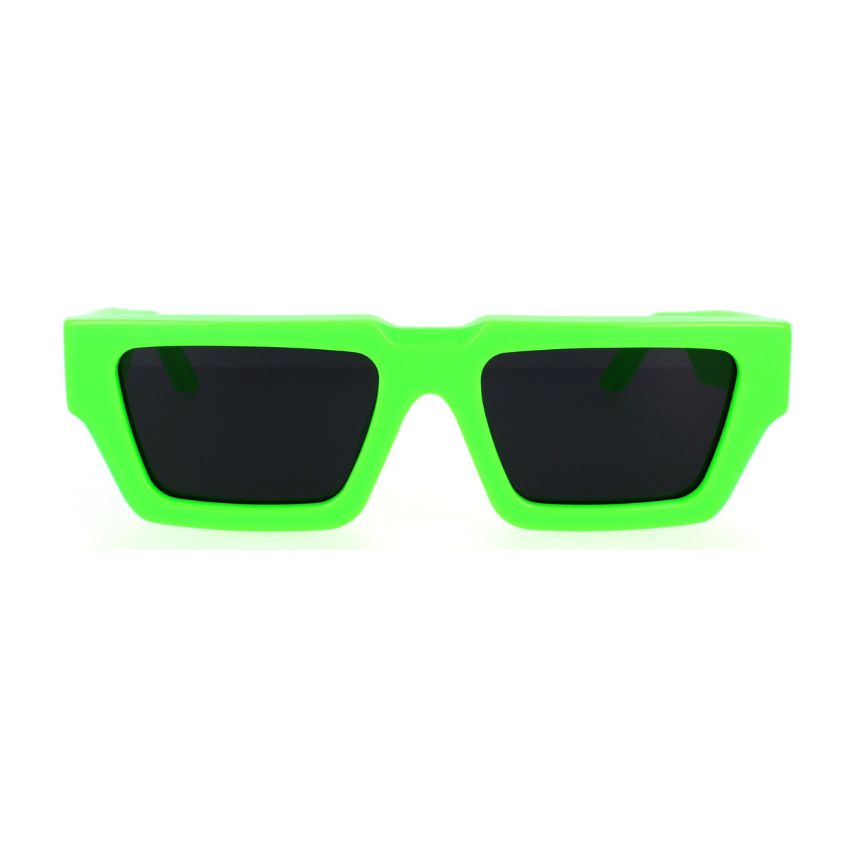 Zegarki & Biżuteria  okulary przeciwsłoneczne Leziff Occhiali da Sole  Miami M4939 C13 Verde Fluo Zielony