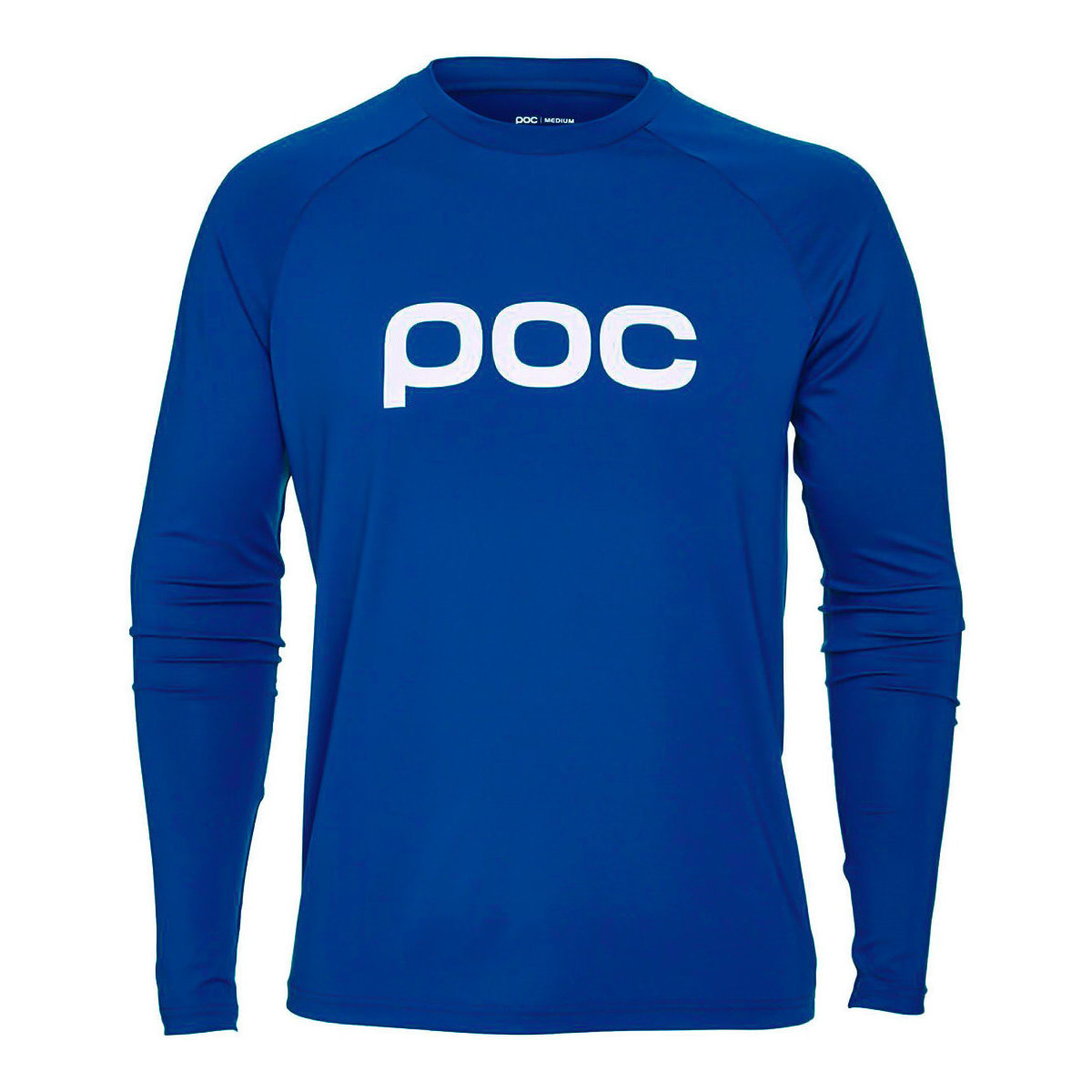 tekstylia T-shirty i Koszulki polo Poc 52841-SMS  ESSENTIAL ENDURO HOOD LOGO BLUE Niebieski