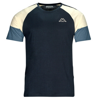 tekstylia Męskie T-shirty z krótkim rękawem Kappa IPOOL Marine / Niebieski / Biały
