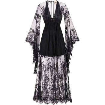 tekstylia Damskie Sukienki długie Aniye By 185789 Czarny