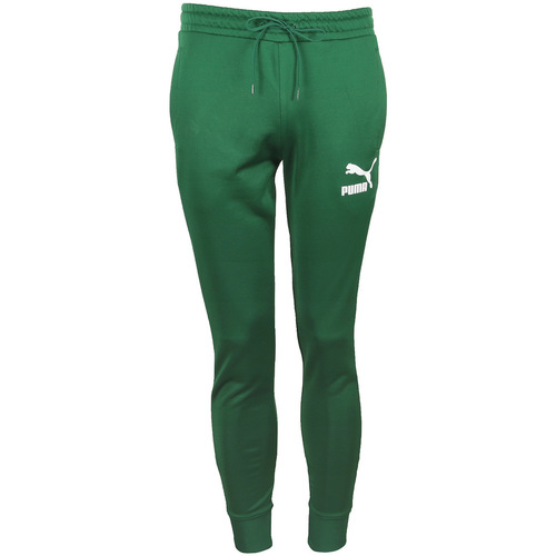 tekstylia Męskie Spodnie Puma T7 Iconic Track Pants Zielony