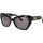 Zegarki & Biżuteria  Damskie okulary przeciwsłoneczne Balenciaga Occhiali da Sole  BB0271S 001 Czarny