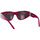 Zegarki & Biżuteria  Damskie okulary przeciwsłoneczne Balenciaga Occhiali da Sole  Dynasty BB0095S 017 Fioletowy