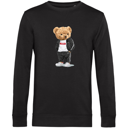 tekstylia Męskie Bluzy Ballin Est. 2013 Bear Tracksuit Sweater Czarny