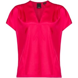tekstylia Damskie Koszule Pinko 100376-ZR64 Różowy