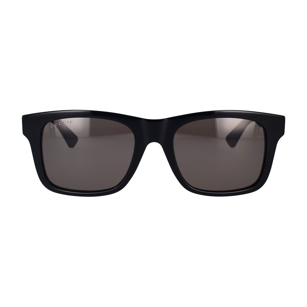 Zegarki & Biżuteria  Męskie okulary przeciwsłoneczne Gucci Occhiali da Sole  GG0008S 002 Polarizzati Czarny