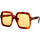 Zegarki & Biżuteria  Damskie okulary przeciwsłoneczne Gucci Occhiali da Sole  GG1241S 002 Brązowy