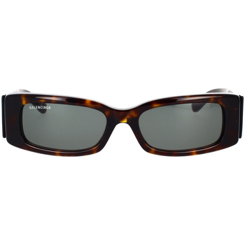 Zegarki & Biżuteria  Damskie okulary przeciwsłoneczne Balenciaga Occhiali da Sole  BB0260S 002 Brązowy