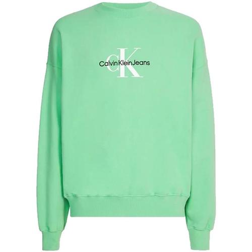 tekstylia Męskie Bluzy Calvin Klein Jeans  Zielony