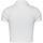 tekstylia Damskie Koszulki polo z krótkim rękawem Tommy Jeans  Biały