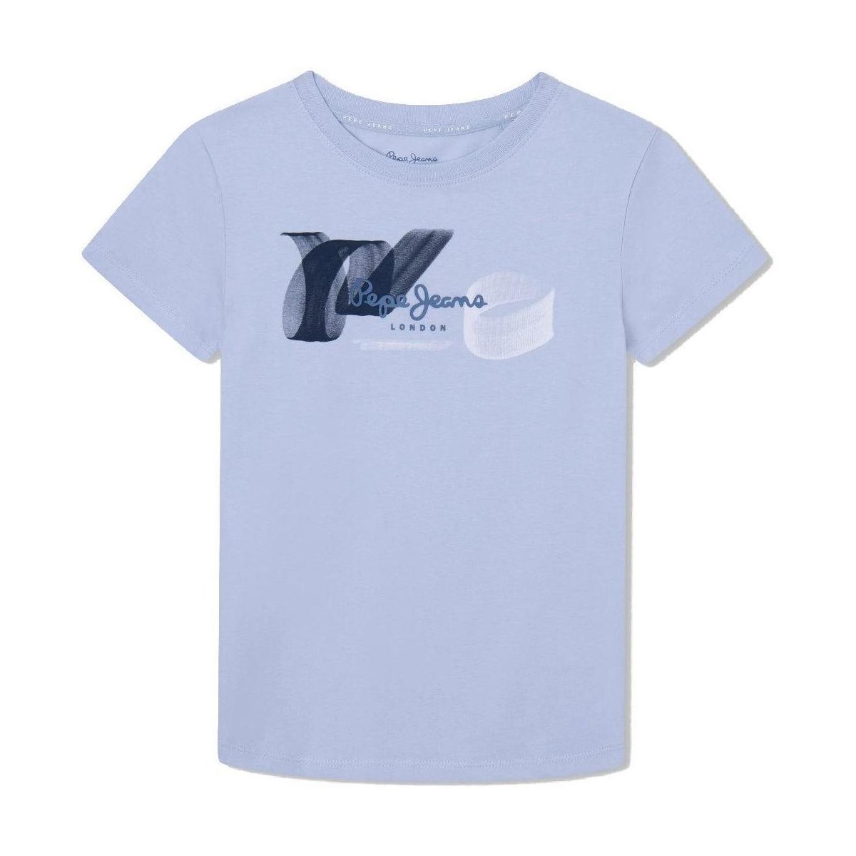 tekstylia Chłopiec T-shirty z krótkim rękawem Pepe jeans  Niebieski