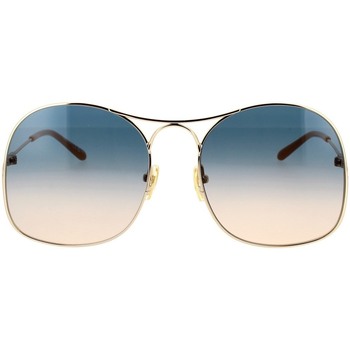Zegarki & Biżuteria  Damskie okulary przeciwsłoneczne Chloe Occhiali da Sole Chloé CH0164S 002 Złoty