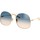 Zegarki & Biżuteria  Damskie okulary przeciwsłoneczne Chloe Occhiali da Sole Chloé CH0164S 002 Złoty