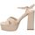 Buty Damskie Sandały Corina M3236 Beżowy