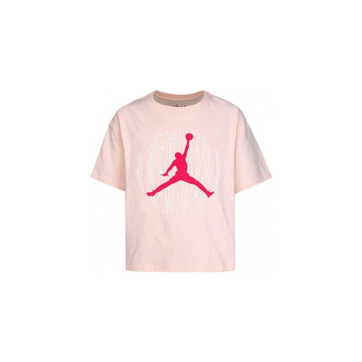 tekstylia Dziewczynka Zestawy dresowe Nike JUMPMAN HBR WORLD Różowy