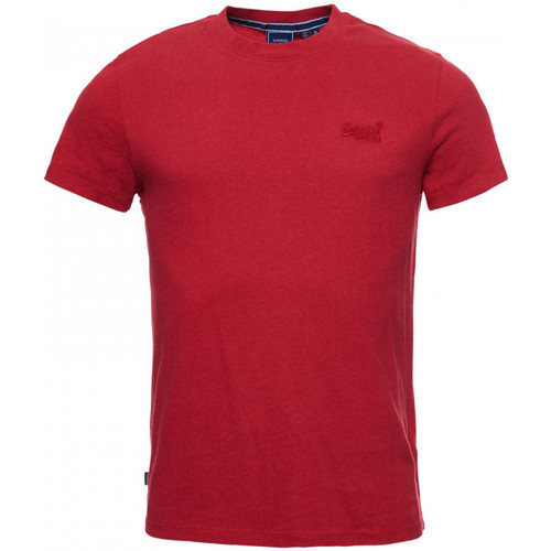 tekstylia Męskie T-shirty i Koszulki polo Superdry Vintage logo emb Czerwony