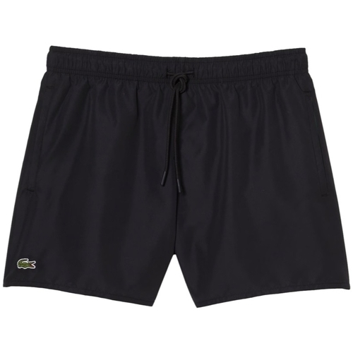 tekstylia Męskie Szorty i Bermudy Lacoste Quick Dry Swim Shorts - Noir Vert Czarny