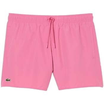 tekstylia Męskie Szorty i Bermudy Lacoste Quick Dry Swim Shorts - Rose Vert Różowy