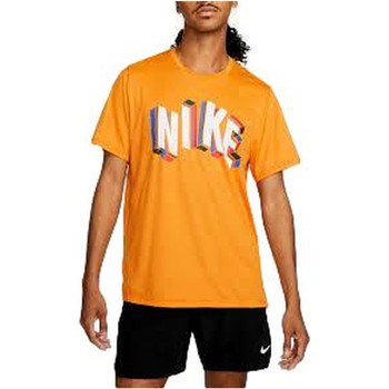 tekstylia Męskie T-shirty z krótkim rękawem Nike CAMISETA HOMBRE  Pro Dri-FIT DM6666 Pomarańczowy