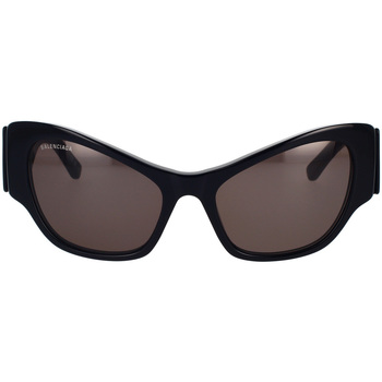 Zegarki & Biżuteria  Damskie okulary przeciwsłoneczne Balenciaga Occhiali da Sole  BB0259S 001 Czarny