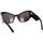 Zegarki & Biżuteria  Damskie okulary przeciwsłoneczne Balenciaga Occhiali da Sole  BB0259S 001 Czarny