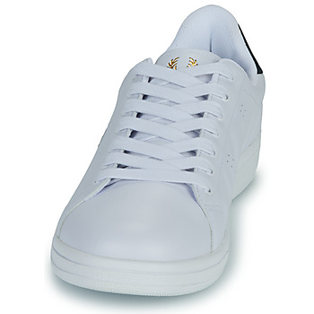 Fred Perry B721 LEATHER Biały