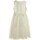 tekstylia Dziewczynka Sukienki długie Bella Brilli 702370 Biały