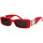 Zegarki & Biżuteria  okulary przeciwsłoneczne Balenciaga Occhiali da Sole  Dynasty BB0096S 015 Czerwony