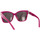 Zegarki & Biżuteria  Damskie okulary przeciwsłoneczne Balenciaga Occhiali da Sole  BB0102SA 013 Fioletowy