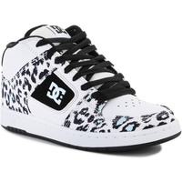 Buty Damskie Buty skate DC Shoes DC MANTECA 4 MID ADJS100162-CHE biały, czarny