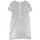 tekstylia Dziewczynka Sukienki długie MICHAEL Michael Kors R12146 Srebrny