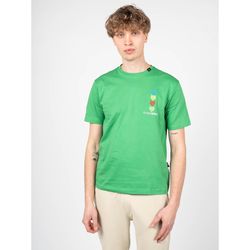 tekstylia Męskie T-shirty z krótkim rękawem Philipp Plein Sport TIPS1135 Zielony