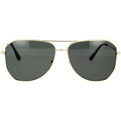 Zegarki & Biżuteria  okulary przeciwsłoneczne Prada Occhiali da Sole  PR63XS ZVN03R Polarizzati Złoty
