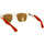 Zegarki & Biżuteria  Męskie okulary przeciwsłoneczne Bottega Veneta Occhiali da Sole  BV1233S 004 Czarny