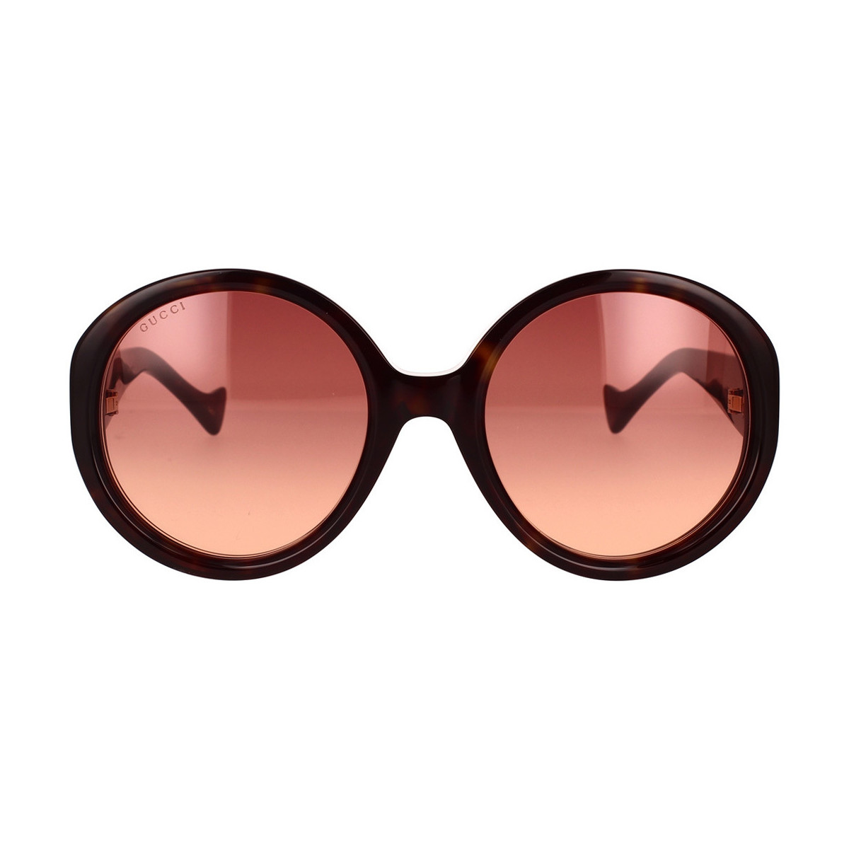 Zegarki & Biżuteria  Damskie okulary przeciwsłoneczne Gucci Occhiali da Sole  GG1256S 002 Brązowy