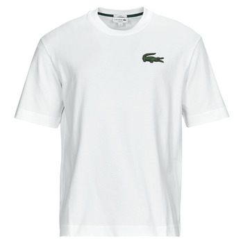 tekstylia Męskie T-shirty z krótkim rękawem Lacoste TH0062-001 Biały