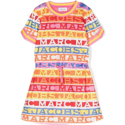 tekstylia Dziewczynka Sukienki długie Marc Jacobs W12434 Wielokolorowy