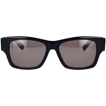 Zegarki & Biżuteria  okulary przeciwsłoneczne Balenciaga Occhiali da Sole  Max Square BB0262SA 001 Czarny