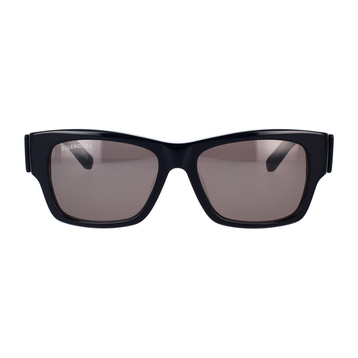Zegarki & Biżuteria  okulary przeciwsłoneczne Balenciaga Occhiali da Sole  Max Square BB0262SA 001 Czarny