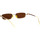 Zegarki & Biżuteria  okulary przeciwsłoneczne Gucci Occhiali da Sole  GG1278S 005 Złoty
