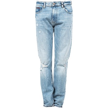 tekstylia Męskie Spodnie z pięcioma kieszeniami Tommy Hilfiger DM0DM13265 | Ryan Niebieski