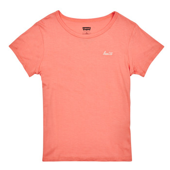 tekstylia Dziewczynka T-shirty z krótkim rękawem Levi's LVG HER FAVORITE TEE Różowy
