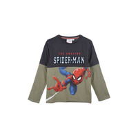 tekstylia Chłopiec T-shirty z długim rękawem TEAM HEROES  T SHIRT SPIDERMAN Szary