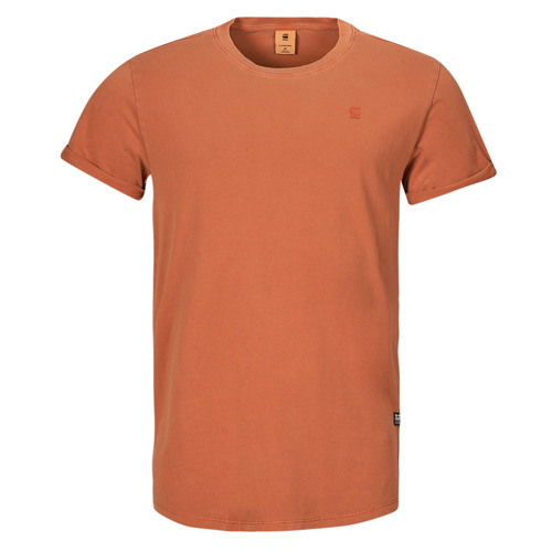 tekstylia Męskie T-shirty z krótkim rękawem G-Star Raw LASH R T S\S Pomarańczowy