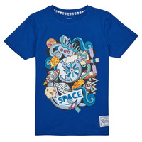 tekstylia Chłopiec T-shirty z krótkim rękawem Name it NKMNADIZA SS TOP PS Niebieski