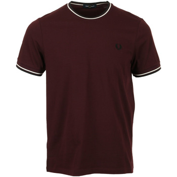 Fred Perry Twin Tipped T-Shirt Czerwony